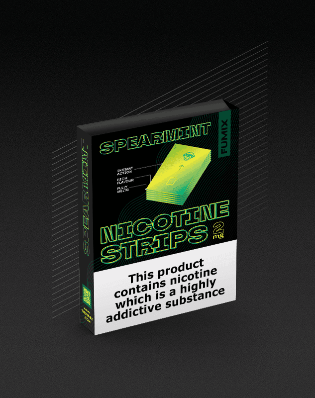 FUMIX Spearmint nicotine strips